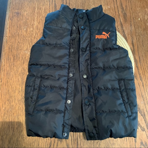 Puma Kids Minimalist Quilted Puffer Vest Size 6 - Picture 3 of 8